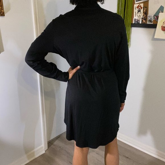 Façonnable Belted Shirt Dress — Size 10 - Picture 2 of 4